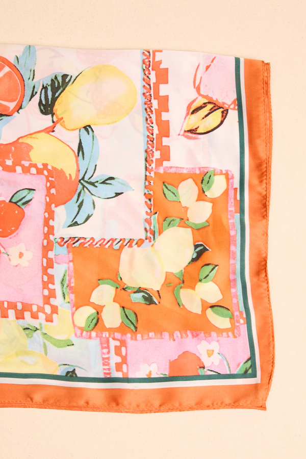 Italian Summer Patchwork Scarf Detail 2 - Altar'd State