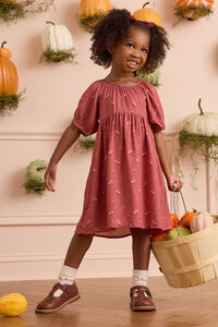 Haley Floral Toddler Dress Detail 2 - Altar'd State