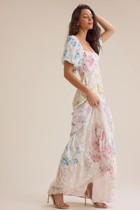 Harlie Floral Maxi Dress Detail 5 - Altar'd State