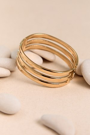 3 Row Hinge Bangle - Altar'd State - 