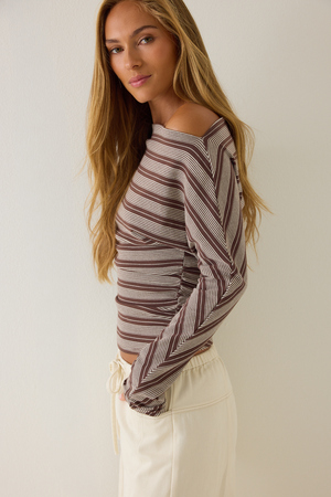 Declan Striped Long Sleeve - Altar'd State - 