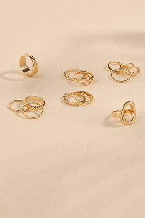12 Piece Statement Ring Set - Altar'd State