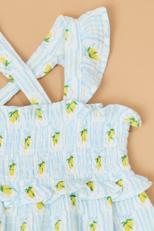 Lovely Lemons Dress and Bloomer Set - Altar'd State - 