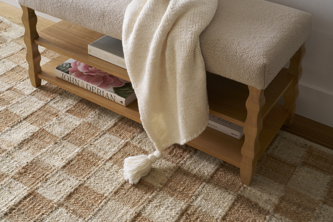 Hudson Upholstered & Wood Storage Bench - Altar'd State - 