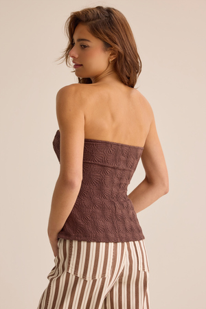 Ollie Jacquard Tube Top - Altar'd State - 
