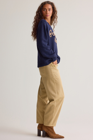 Football Mom Stitched Sweater - Altar'd State - 
