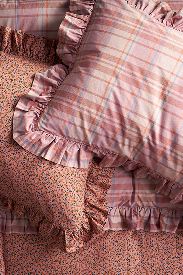 Maeve Ruffle Cotton Single Sham Detail 2 - Altar'd State