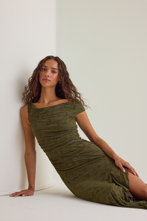 Vicky Mesh Maxi Dress - Altar'd State