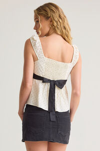 Colbi Polka Dot Top Detail 3 - Altar'd State