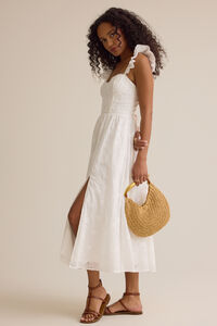 Maribel Eyelet Maxi Dress Detail 2 - Altar'd State