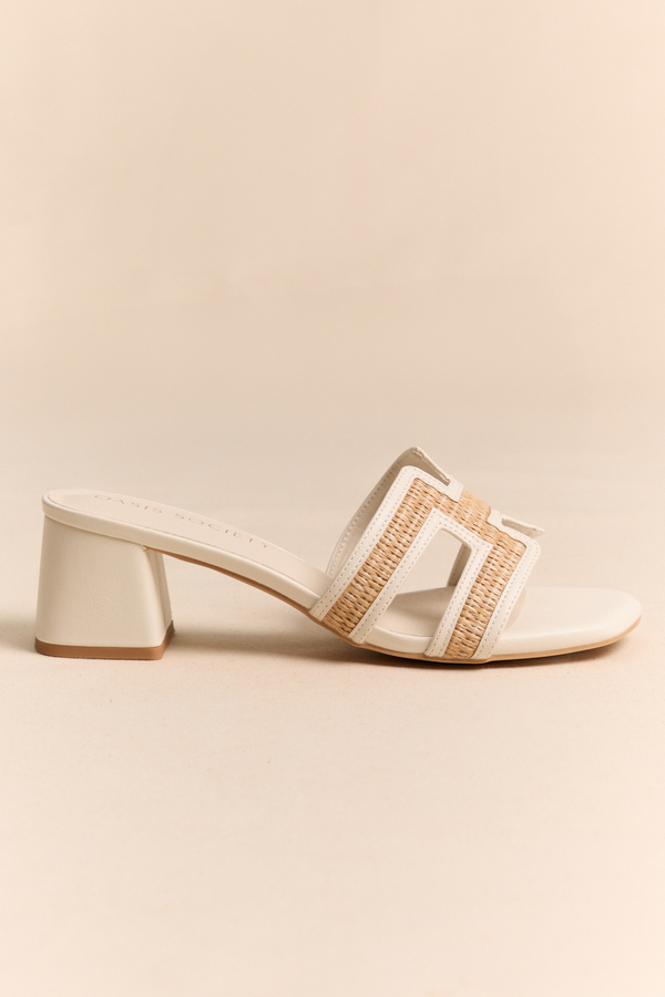 Eileen Raffia Heel Detail 2 - Altar'd State