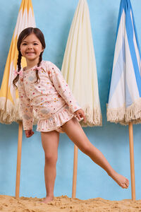 Sea Creature Two Piece Ruffle Swimsuit - Altar'd State