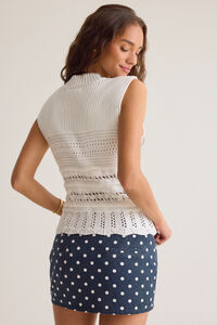 Emmeline Mock Neck Vest Detail 6 - Altar'd State