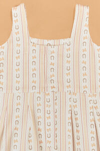 Horseshoe Bow Stripe Jumpsuit Detail 4 - Altar'd State