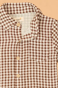 Graham Gingham Baby Button-Up Detail 2 - Altar'd State