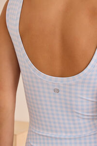 Warm Up Gingham Dress Detail 8 - Altar'd State