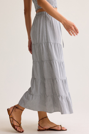 Betty Gingham Maxi Skirt - Altar'd State - 