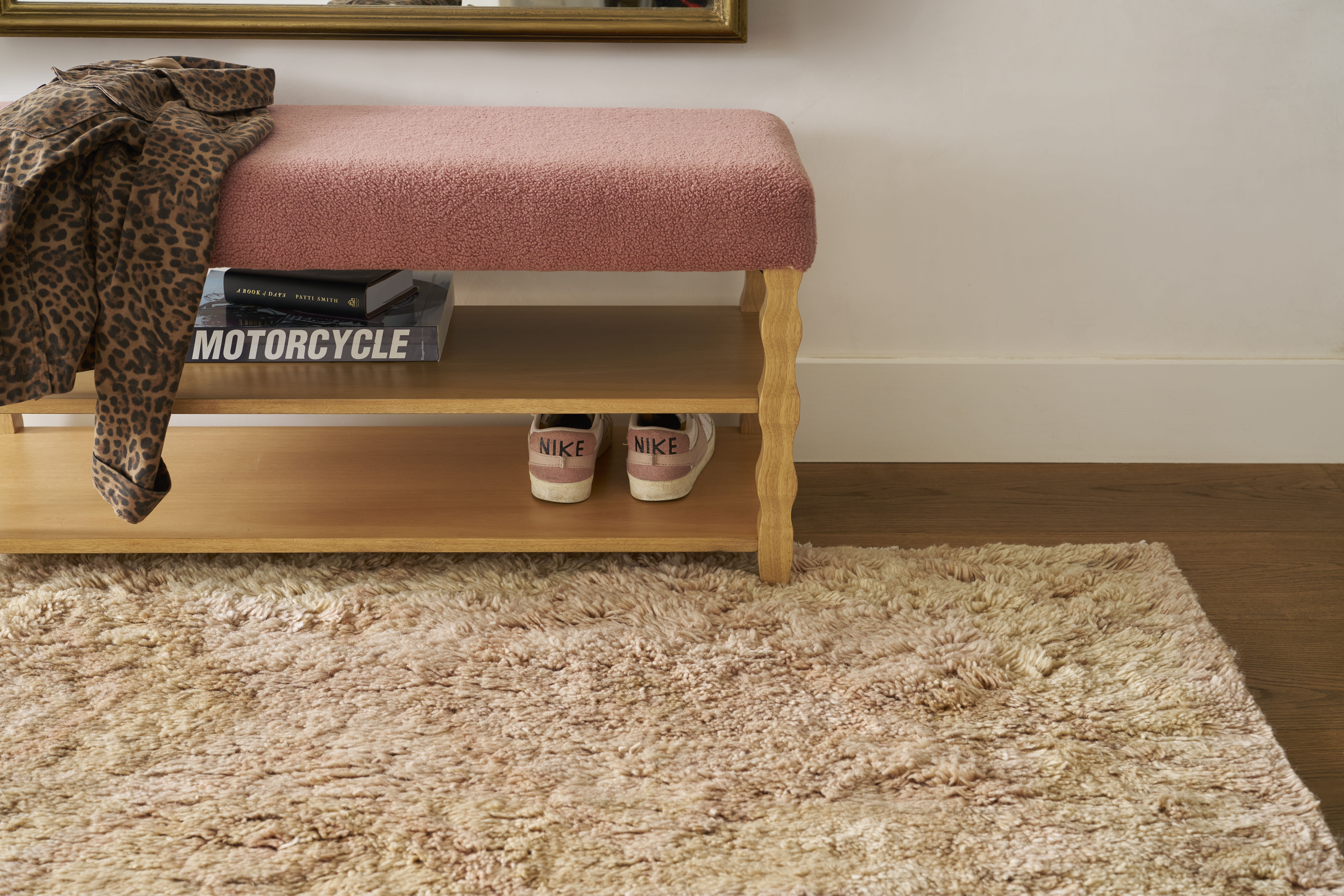 Hudson Upholstered & Wood Storage Bench Detail 6 - Altar'd State