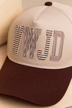 WWJD Striped Trucker - Altar'd State - 