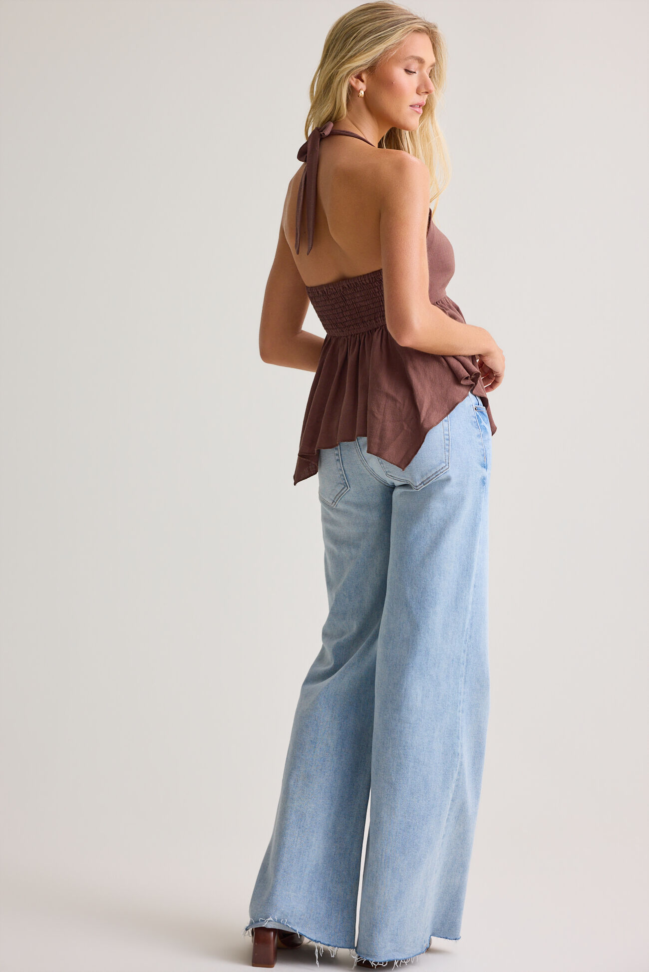 Lexey Backless Halter Tank