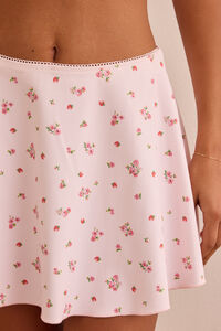 Poppy Performance Floral Skort Detail 2 - Altar'd State
