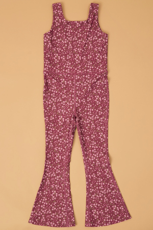 Katie Floral Flare Jumpsuit - Altar'd State