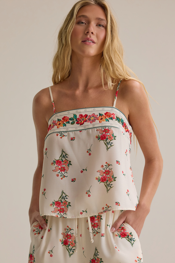 Lynley Floral Tank Detail 2 - Altar'd State