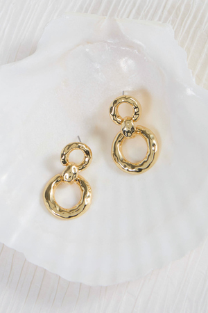18K Gold Aurelia Drop Earrings - Altar'd State - 