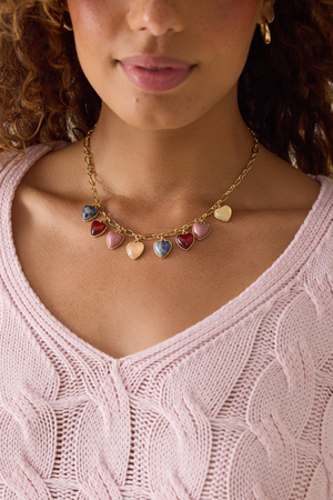 Heart Charm Necklace - Altar'd State - 