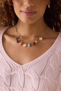 Heart Charm Necklace - Altar'd State