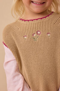 Florence Floral Embroidered Sweater Detail 2 - Altar'd State