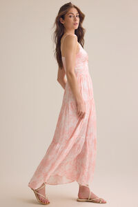 Kellsa Twist Front Maxi Dress Detail 3 - Altar'd State