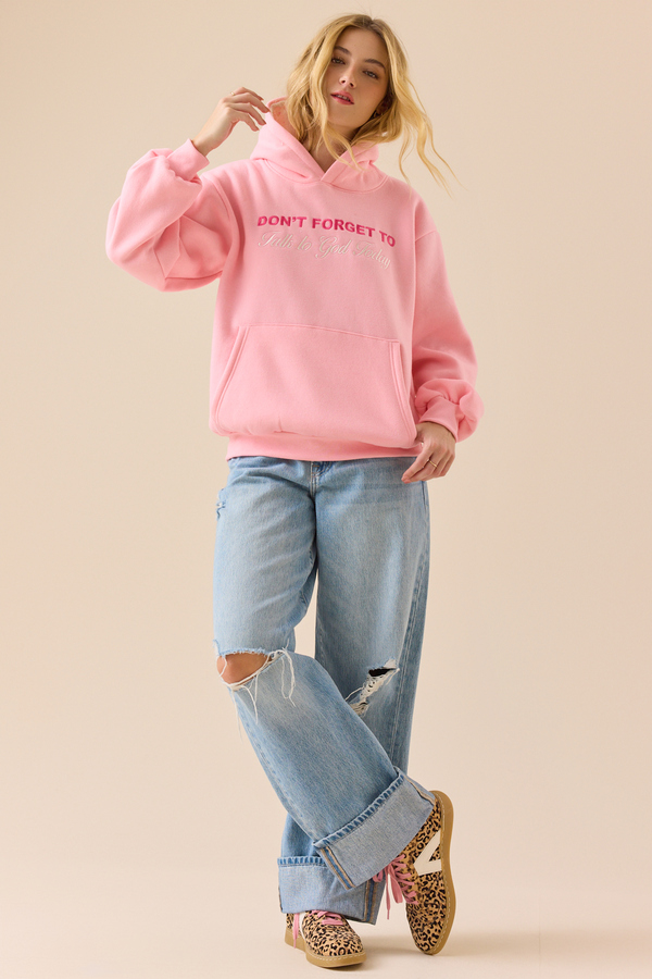 Talk To God Today Hoodie Detail 4 - Altar'd State