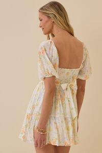 Blaine Mini Floral Dress Detail 3 - Altar'd State