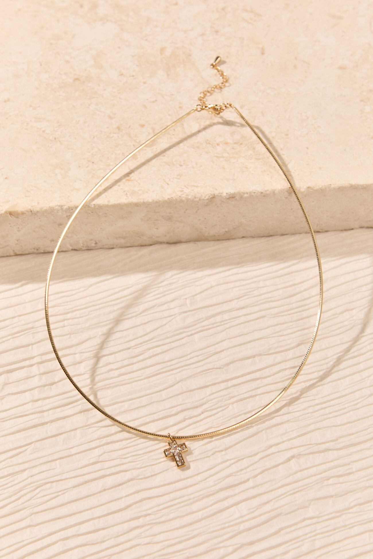 Radiant Grace Cross Necklace