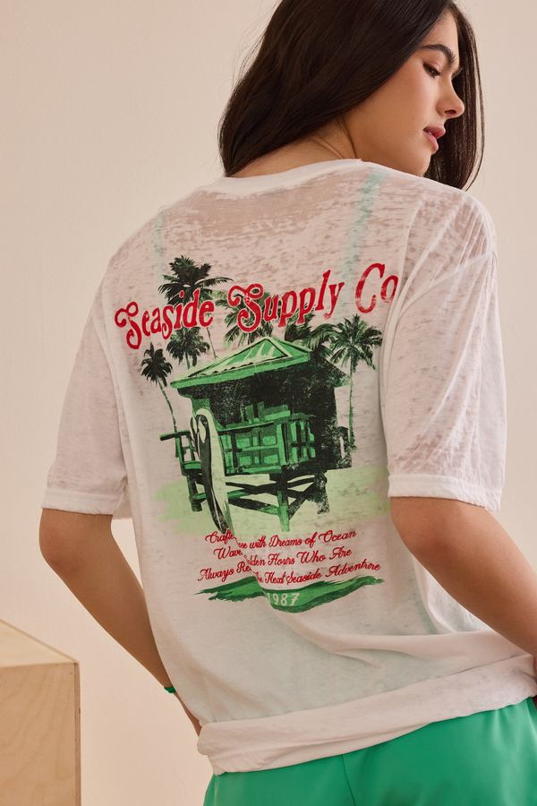 Seaside Supply Co Oversized Tee - Altar'd State