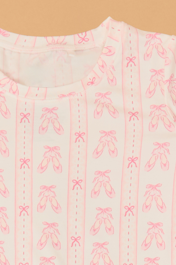Kimberly Ballet Stripe Lounge Set Detail 2 - Altar'd State