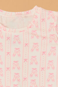Kimberly Ballet Stripe Lounge Set Detail 2 - Altar'd State
