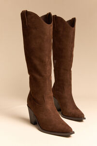 Alisse Suede Western Boot Detail 2 - Altar'd State