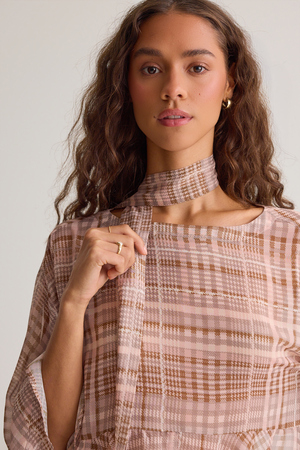 Chrissa Chiffon Top - Altar'd State