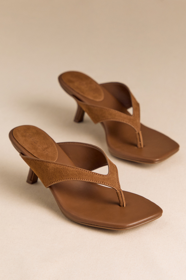 Jaslyn Suede Kitten Heels - Altar'd State