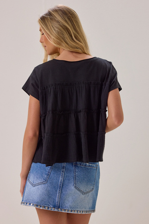 Felicity Tiered Babydoll Top - Altar'd State - 