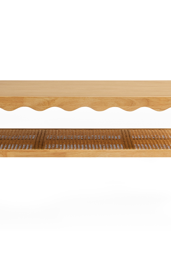 Sienna Wood Coffee Table Detail 1 - Altar'd State