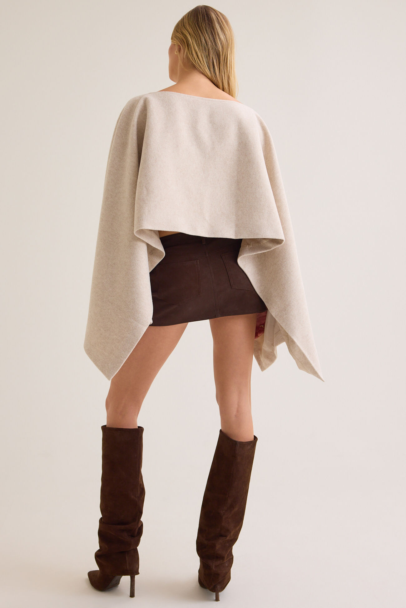 Malana Wool Cape Vest