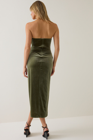 Charlie Velvet Maxi Dress - Altar'd State - 