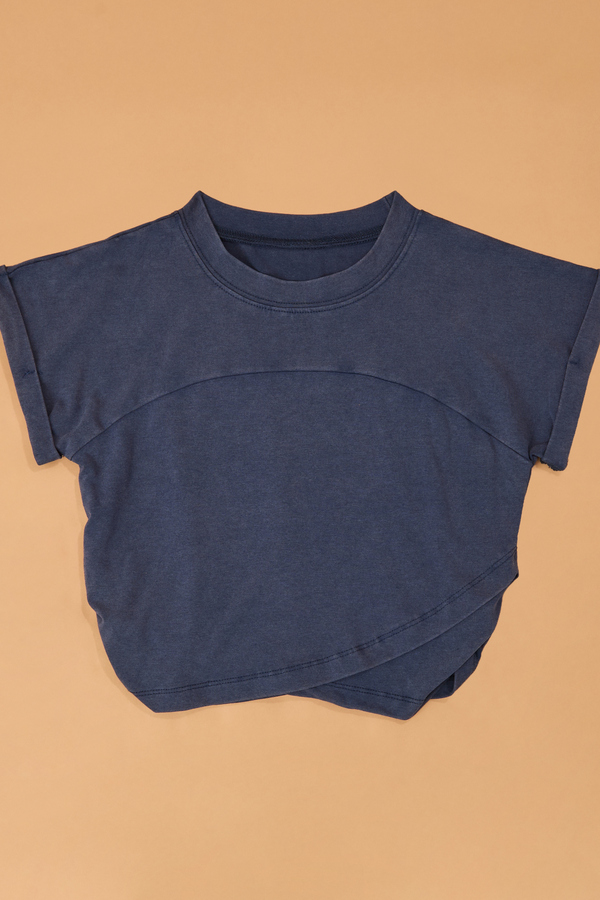 Addison Layered Tee and Jogger Set Detail 4 - Altar'd State