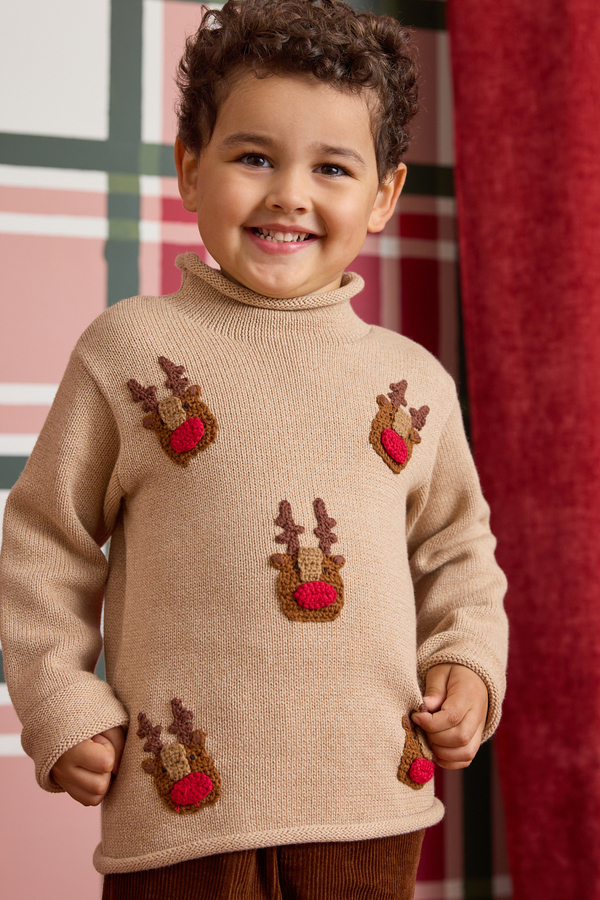 Rudolph Rollneck Sweater - Altar'd State