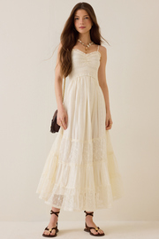 Tami Lace Tiered Maxi Dress