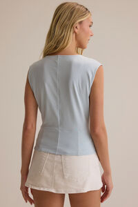 Bliss Corset Waist Top Detail 4 - Altar'd State