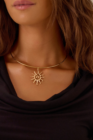 Gemma Sun Dial Necklace - Altar'd State - 